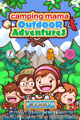 Camping Mama - Outdoor Adventures — écran titre