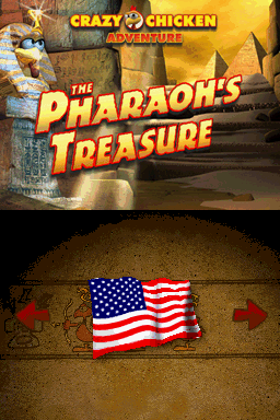 Moorhuhn Adventure - The Pharaoh's Treasure — écran titre