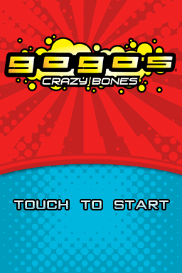 Gogo's Crazy Bones — écran titre
