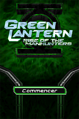 Green Lantern - La Révolte Des Manhunters — écran titre