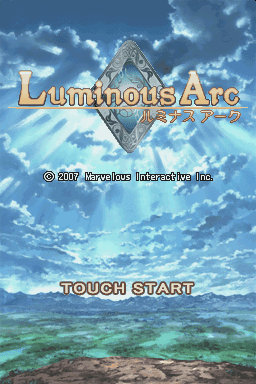 Luminous Arc — écran titre