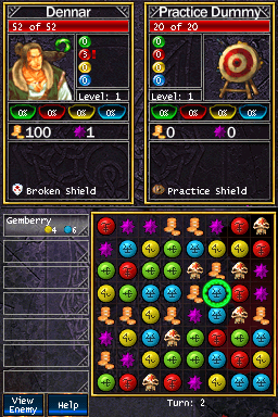 Puzzle Quest - Challenge Of The Warlords — screenshot