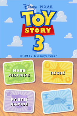 Toy Story 3 — écran titre