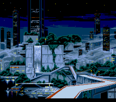 Cyber City Oedo 808 - Kemono No Alignment — screenshot