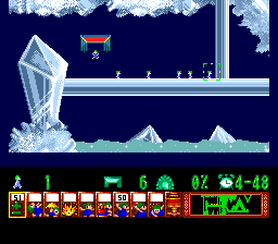 Lemmings — screenshot