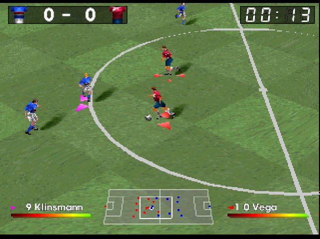 Adidas Power Soccer 2 — screenshot