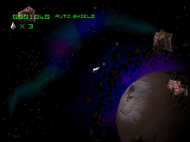 Asteroids — screenshot