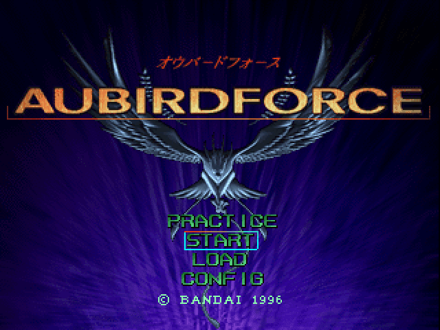 Aubirdforce — écran titre