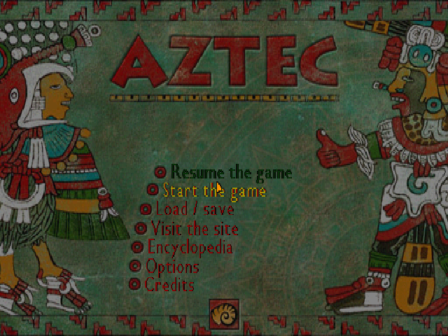 Aztec - Malediction Au Coeur De La Cite D'or — écran titre
