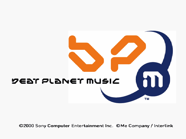 Beat Planet Music — écran titre