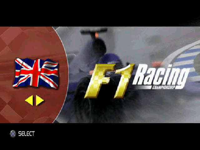 F1 Racing Championship — écran titre