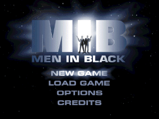 Men In Black - The Game — écran titre