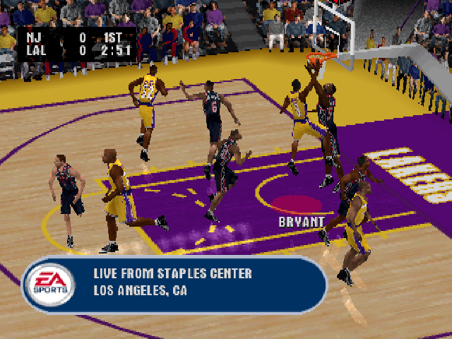 NBA Live 2003 — screenshot