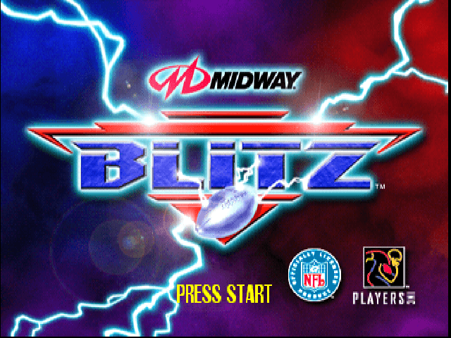 Nfl Blitz — écran titre