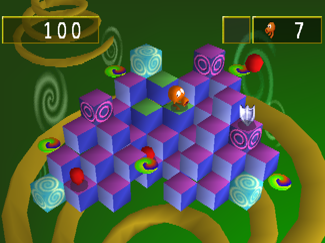 Q-bert — screenshot