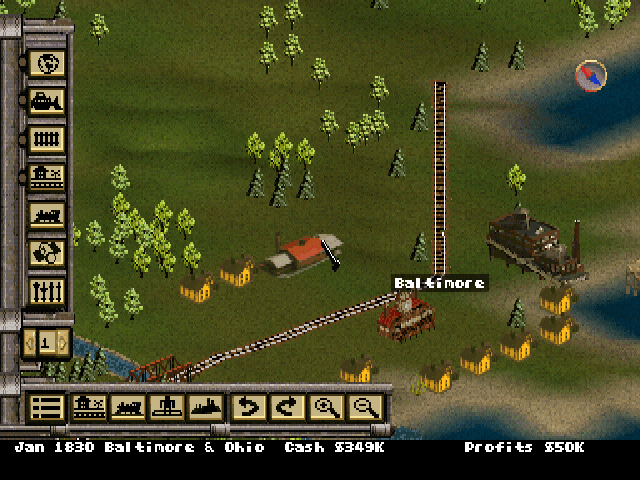 Railroad Tycoon 2 — screenshot
