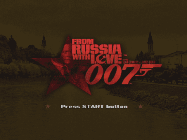 007 - From Russia With Love — écran titre