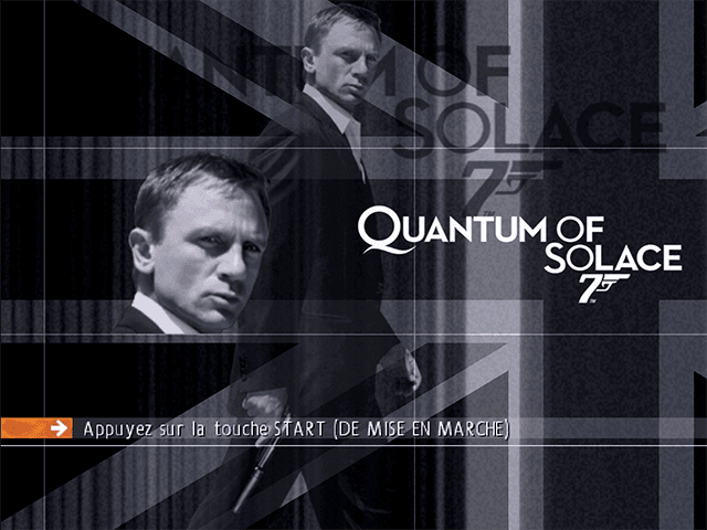 007 - Quantum Of Solace — écran titre