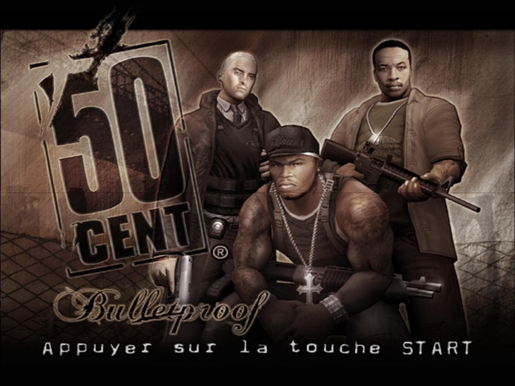 50 Cent - Bulletproof — écran titre
