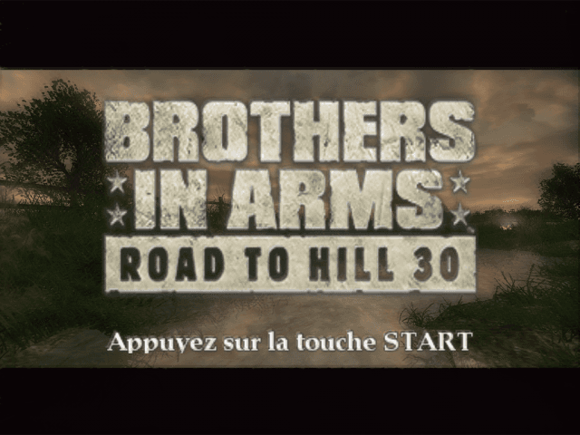 Brothers In Arms - Road To Hill 30 — écran titre