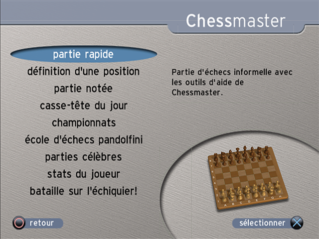 Chessmaster — écran titre