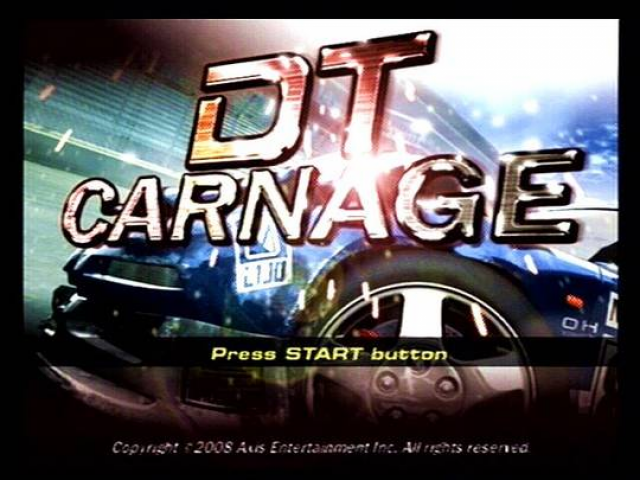 Dt Carnage — écran titre