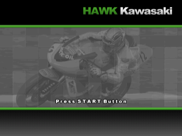 Hawk Kawasaki Racing — écran titre