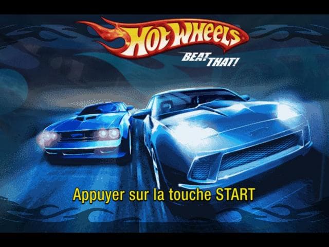 Hot Wheels - Beat That ! — écran titre