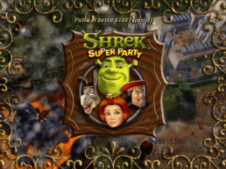 Shrek - Super Party — écran titre