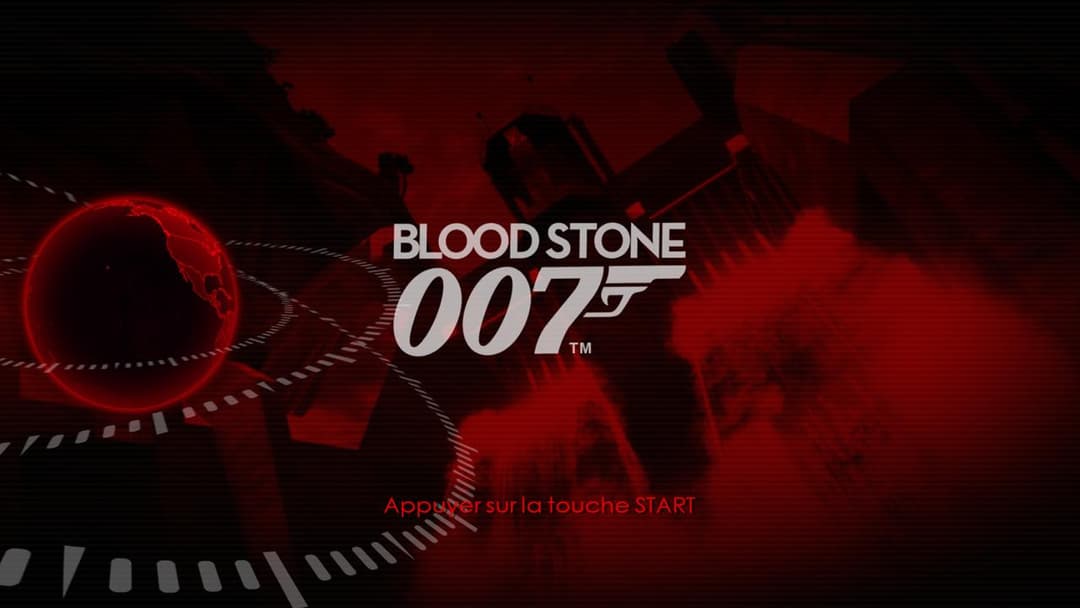 007 - Blood Stone — écran titre