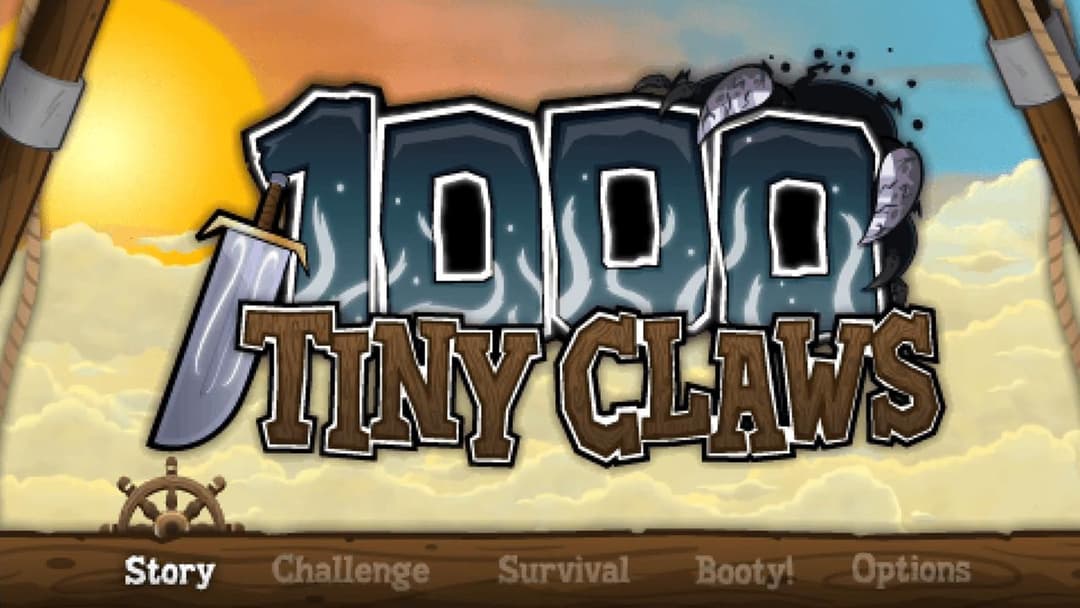 1000 Tiny Claws — écran titre