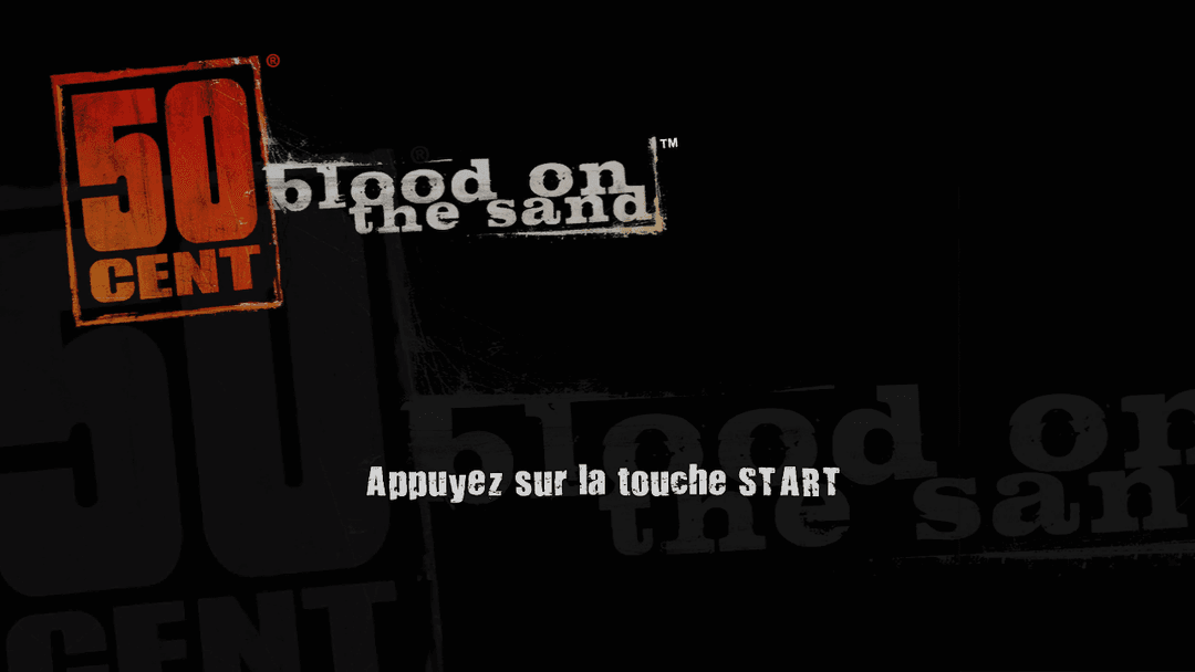 50 Cent - Blood On The Sand — écran titre