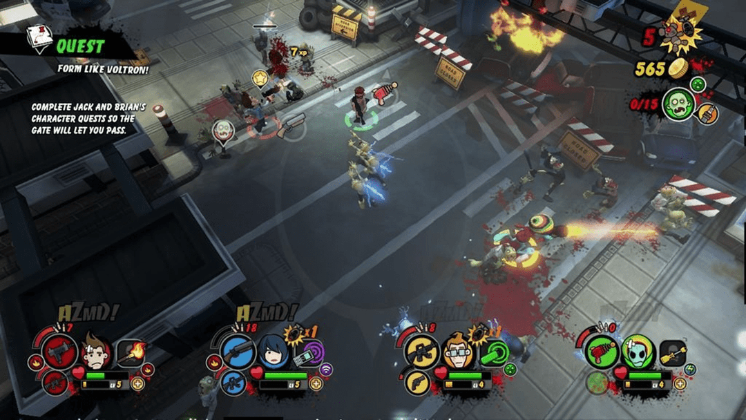 All Zombies Must Die! — screenshot