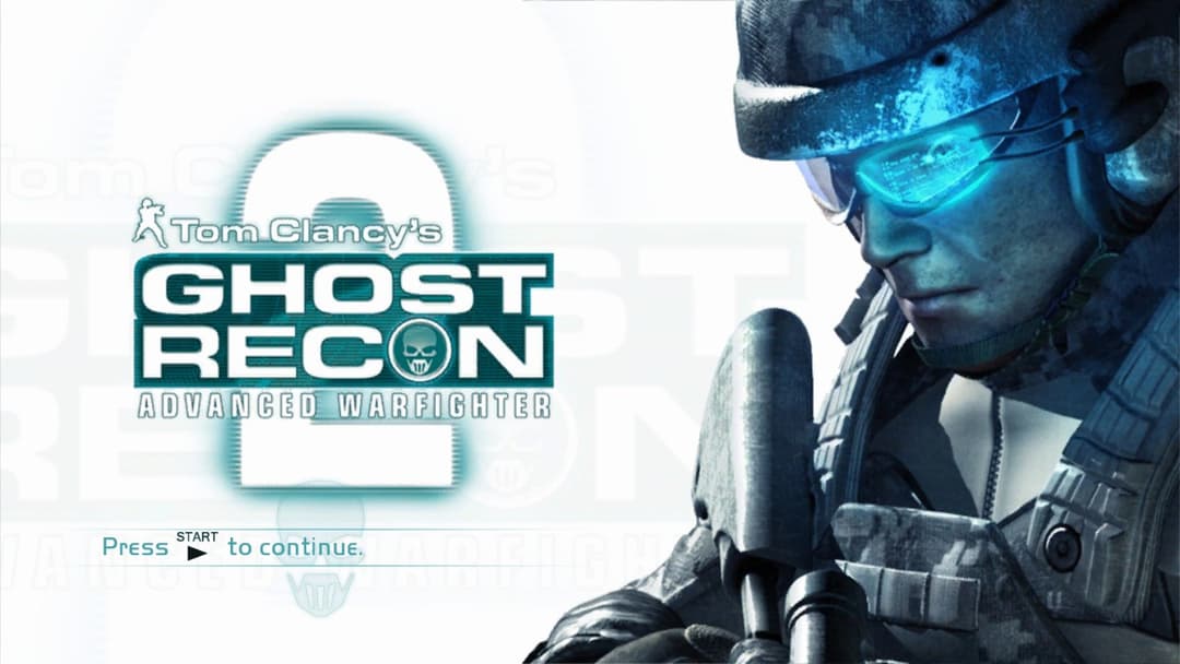 Ghost Recon Advanced Warfighter 2 — écran titre