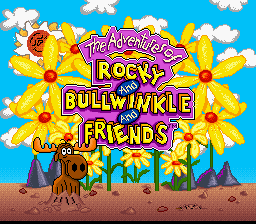 Adventures Of Rocky And Bullwinkle And Friends, The — écran titre
