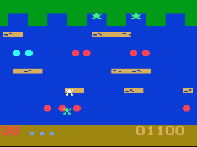 Frogger — screenshot