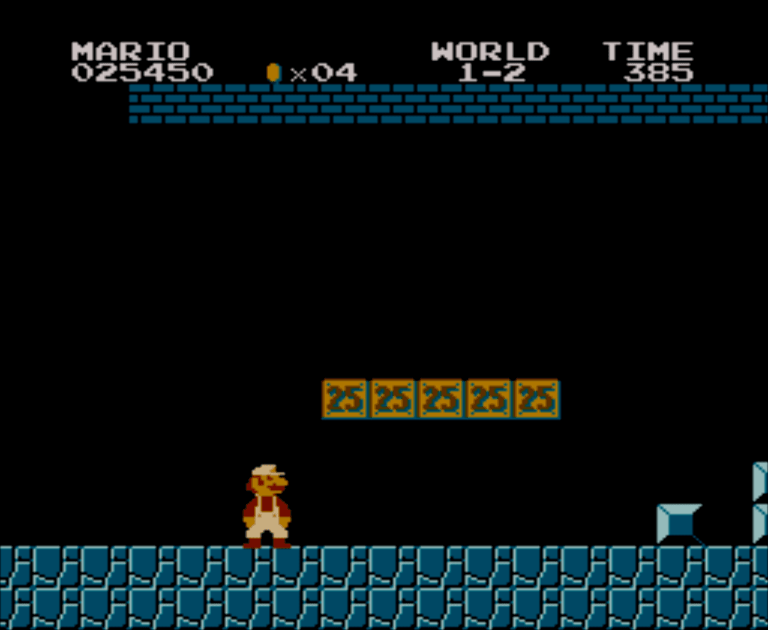 25th Anniversary SUPER MARIO BROS (NES) — screenshot