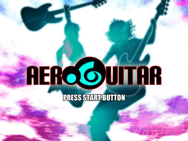 Aero Guitar — écran titre