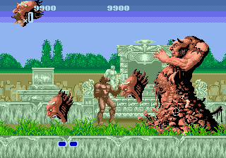 Altered Beast (SMD) — screenshot