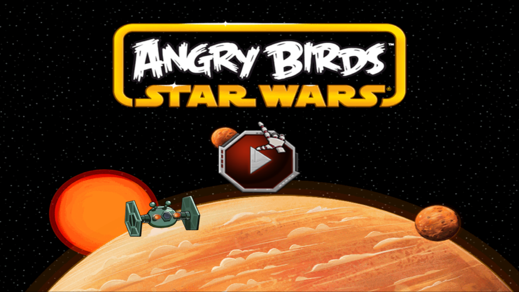 Angry Birds Star Wars — écran titre