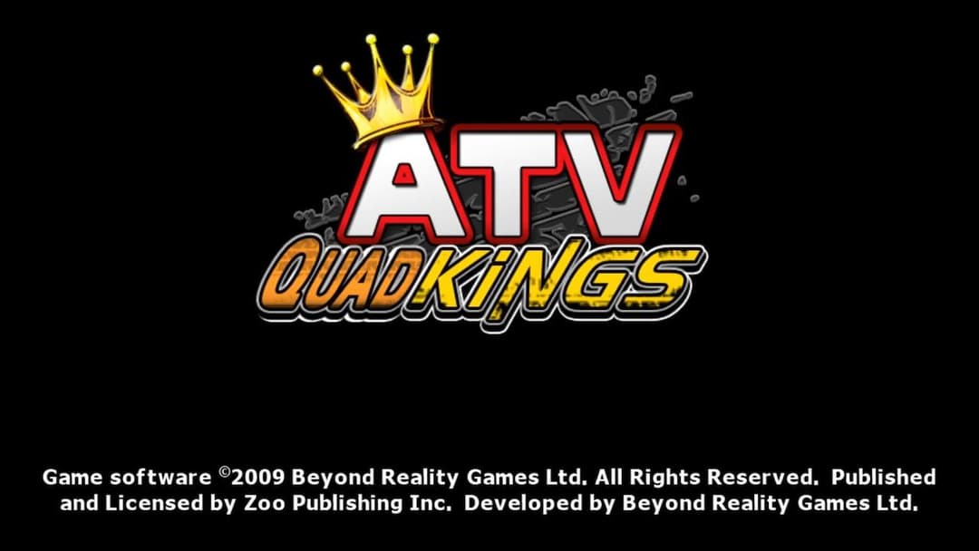 Atv Quad Kings — écran titre