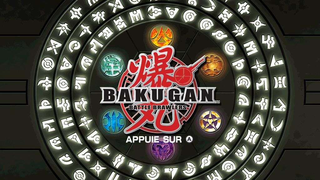 Bakugan Battle Brawlers — écran titre