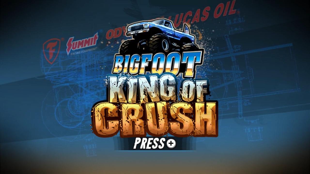 Bigfoot - King Of Crush — écran titre