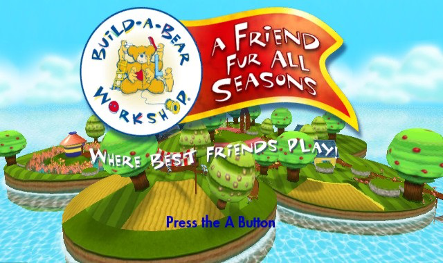Build-a-bear Workshop - A Friend Fur All Seasons — écran titre