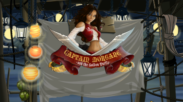 Captain Morgane Et La Tortue D'or — écran titre