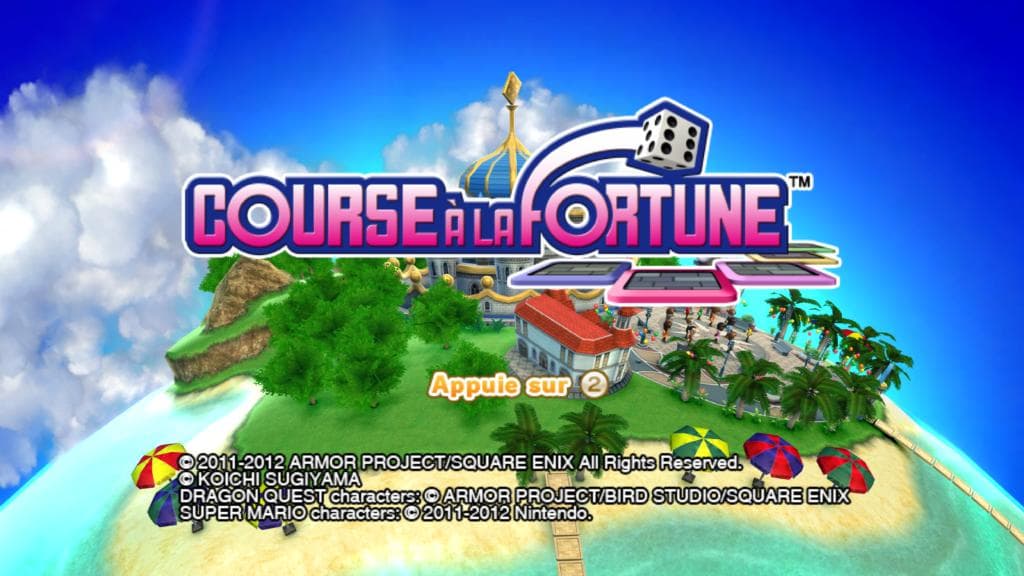 Fortune Street — écran titre