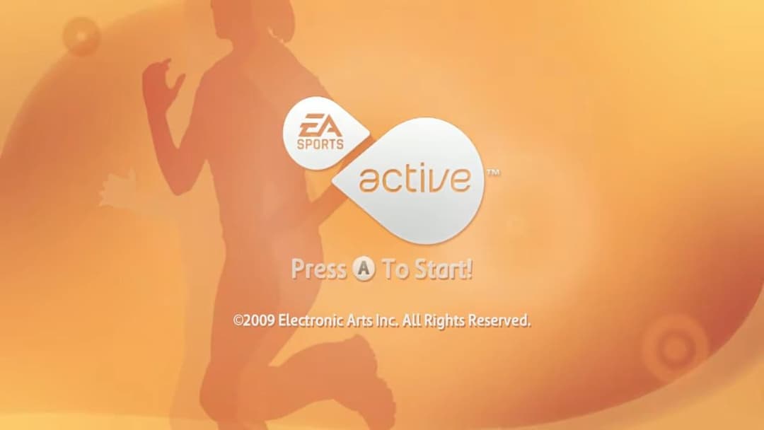 Ea Sports Active - Personal Trainer — écran titre