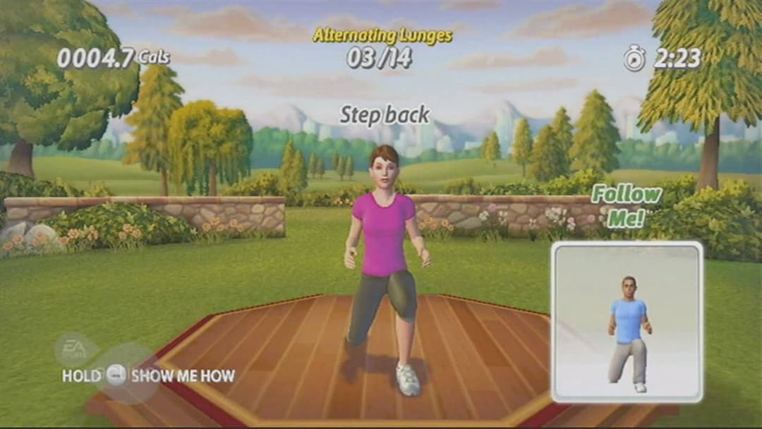 Ea Sports Active - Personal Trainer — screenshot