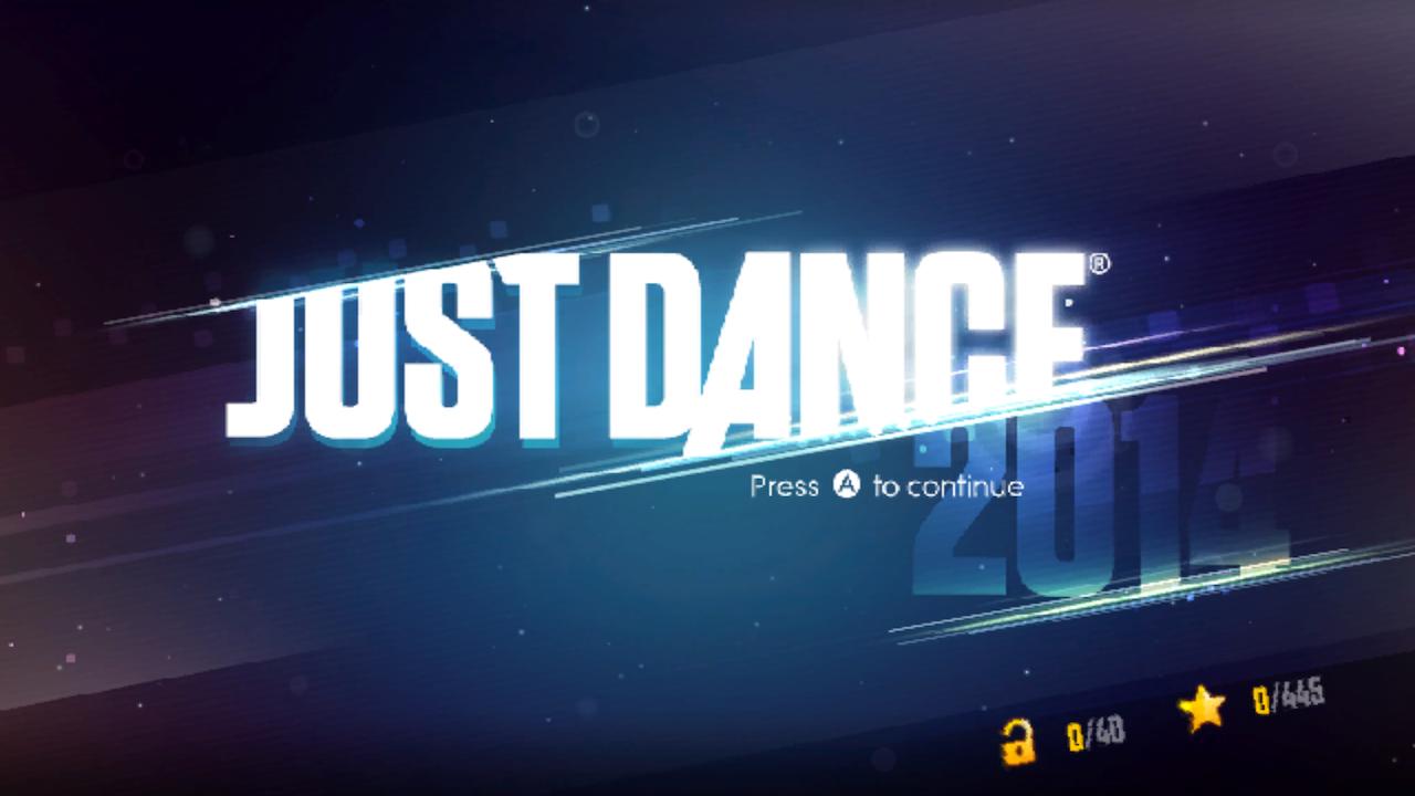 Just Dance 2014 — écran titre