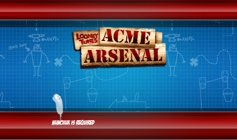 Looney Tunes - Acme Arsenal — écran titre